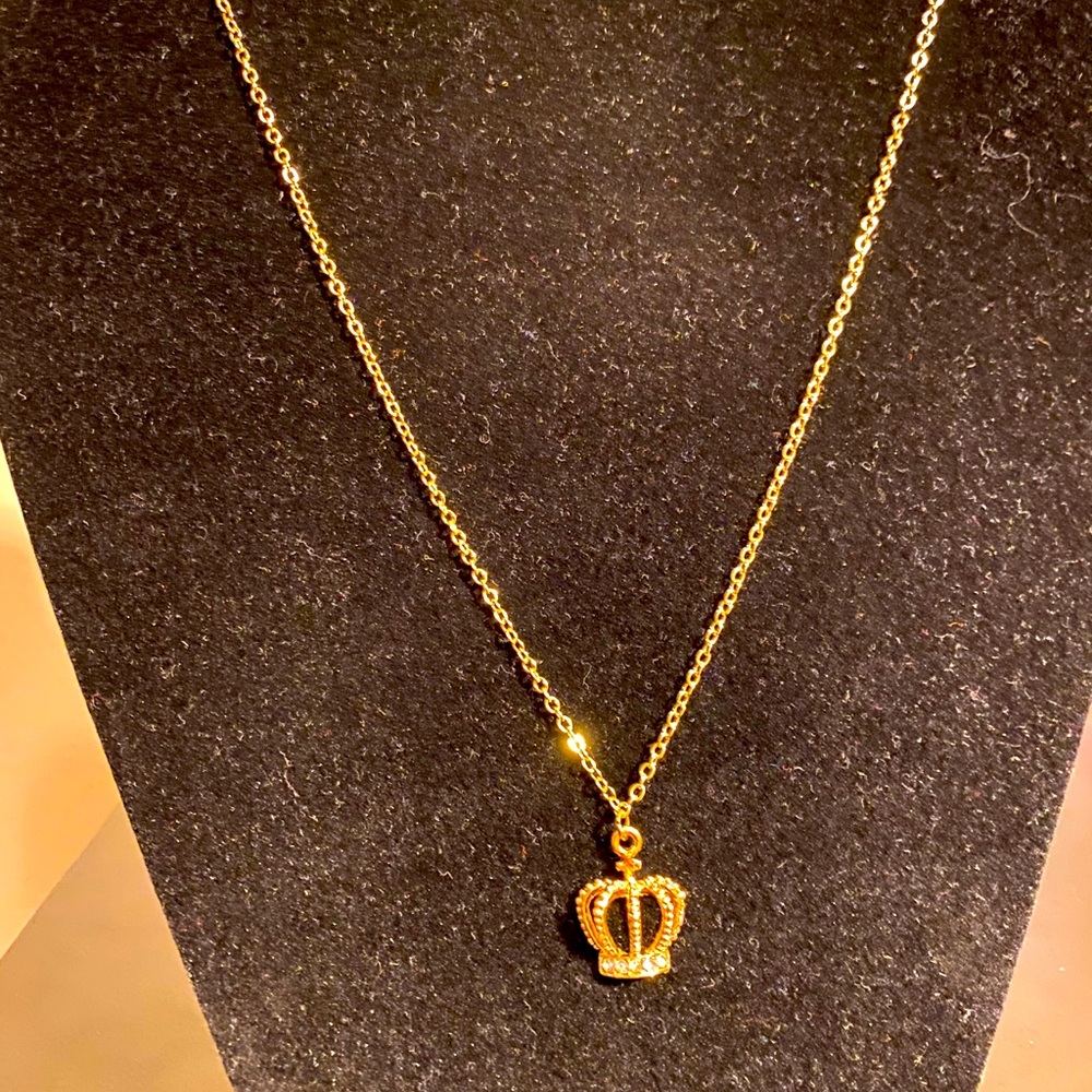 Golden Crown Necklace